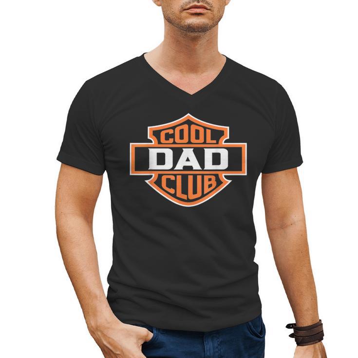Retro Cool Dad Club Birthday Father's Day For Men Men's V-Neck T-Shirt