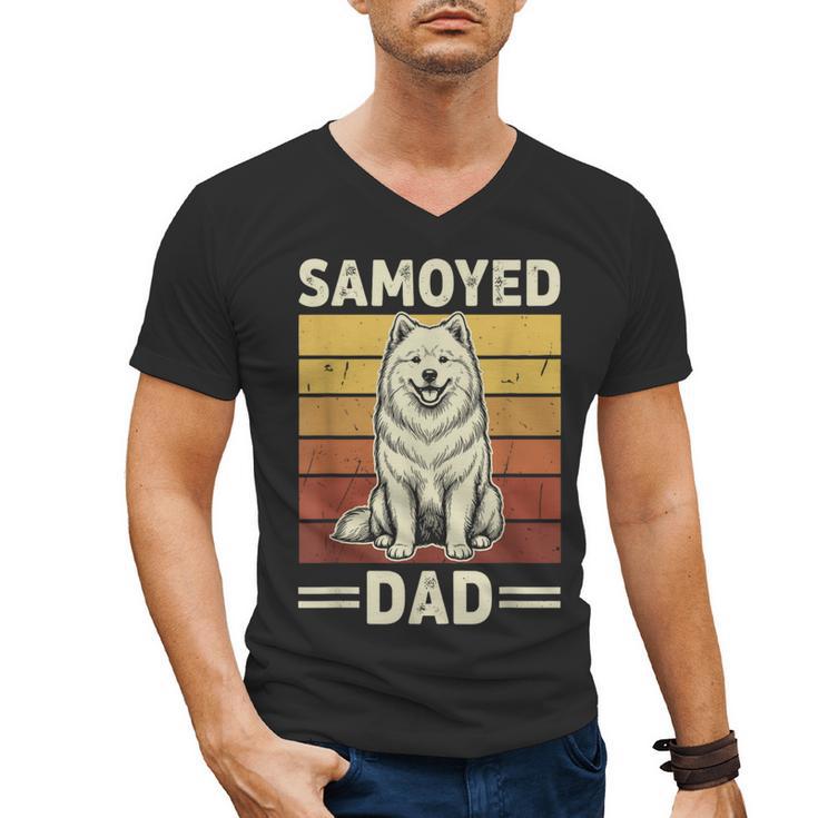 Samoyed Dad Men's V-Neck T-Shirt