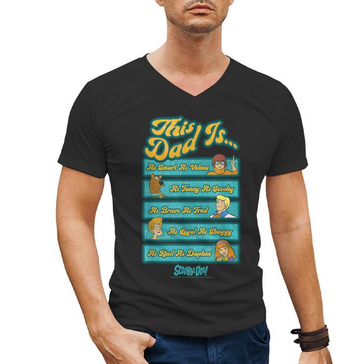 Scooby-Doo Father's Day Vintage Group Shot This Dad Is Men's V-Neck T-Shirt
