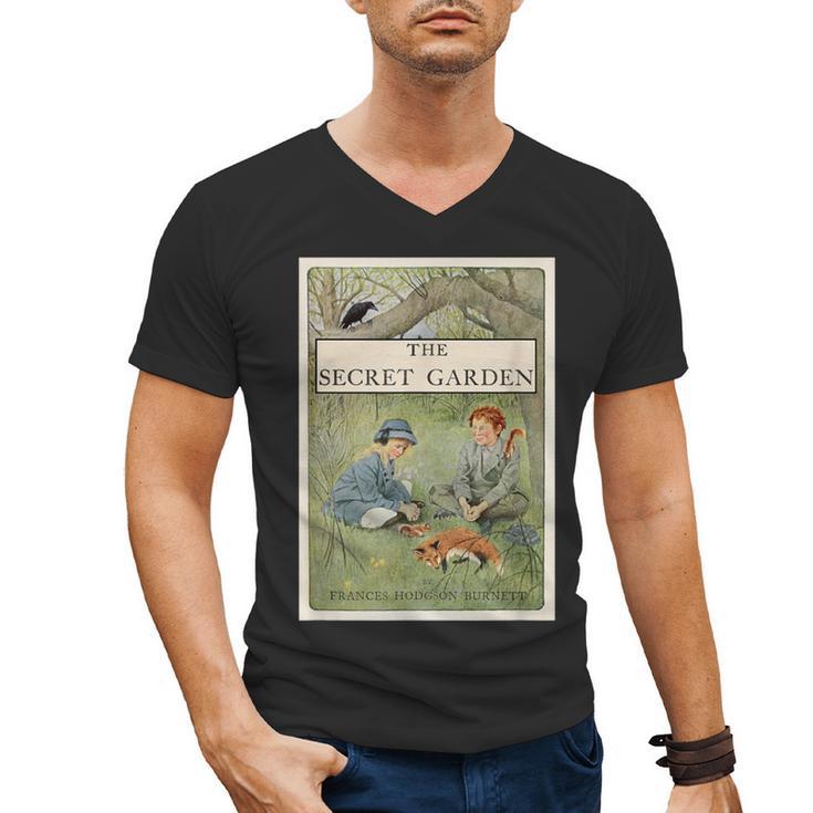 The Secret Garden Book Men's V-Neck T-Shirt