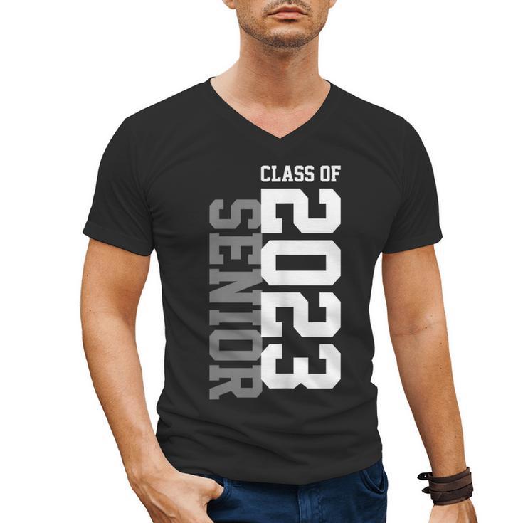 Senior 2023 Senior 23 Senior Class Of 2023 Graduation Done Men's V-Neck T-Shirt