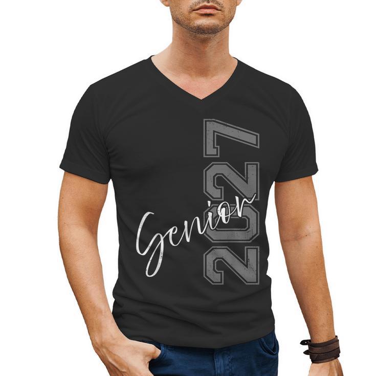 Senior 2027 Class Of 2027 Shirt Graduation Men's V-Neck T-Shirt