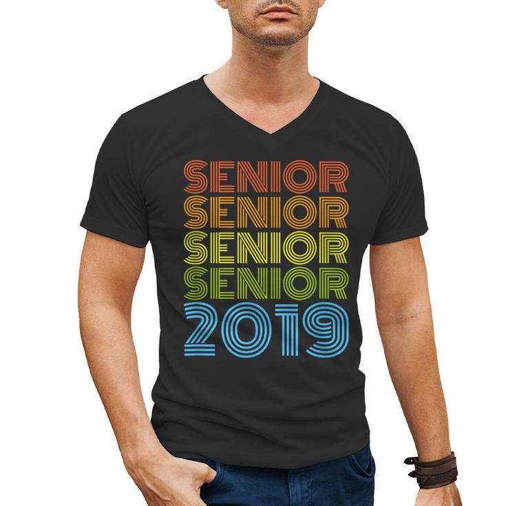 SENIOR CLASS 2019 T SHIRT High School Graduation Men's V-Neck T-Shirt
