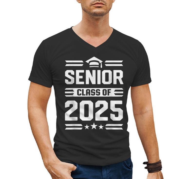 Senior Class Of 2025 Shirt High School Graduation 2025 Men's V-Neck T-Shirt