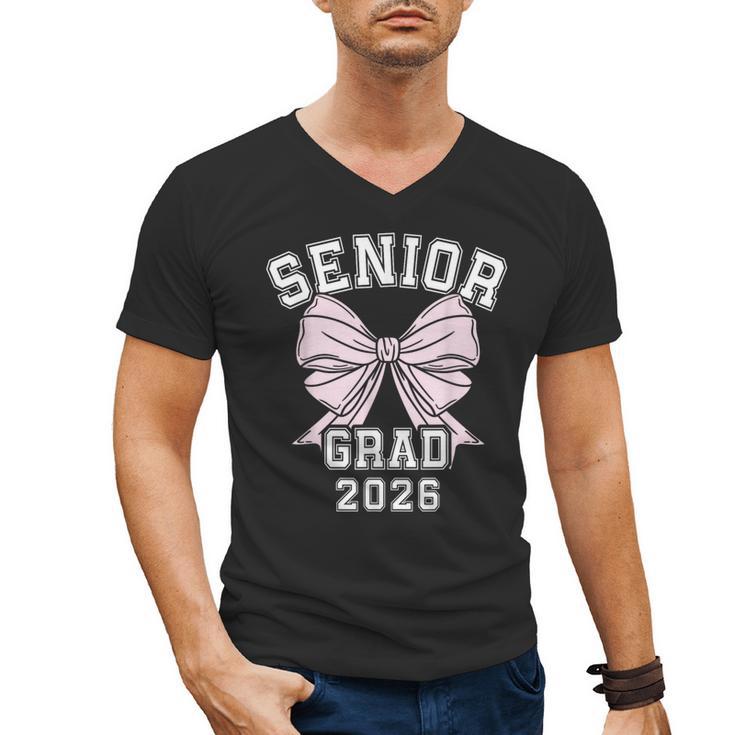 Senior Grad 2026 Class Of 2026 Senior Graduation 2026 Men's V-Neck T-Shirt