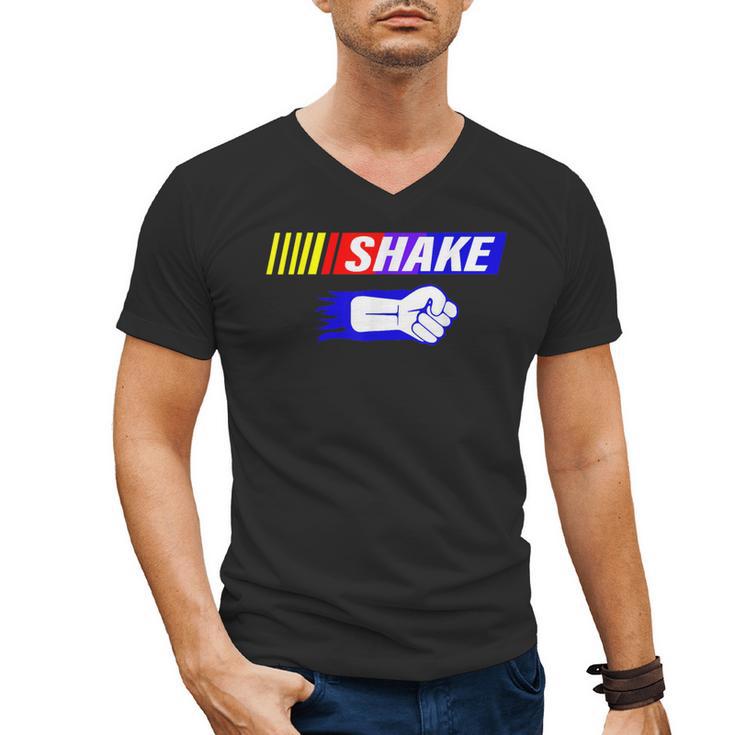 Shake And Bake Family Lover Dad Daughter Son Matching Men's V-Neck T-Shirt