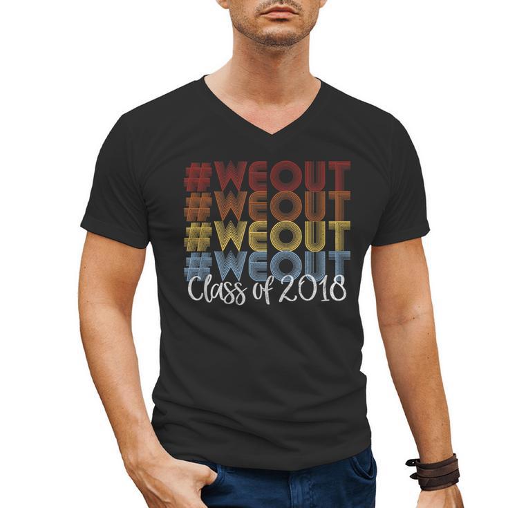 We Out Shirt Graduation For Her Him Class Of 2018 Men's V-Neck T-Shirt