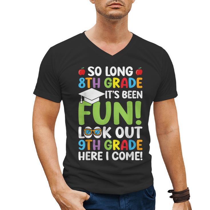 So Long 8th Grade 9th Grade Here I Come Graduation Men's V-Neck T-Shirt