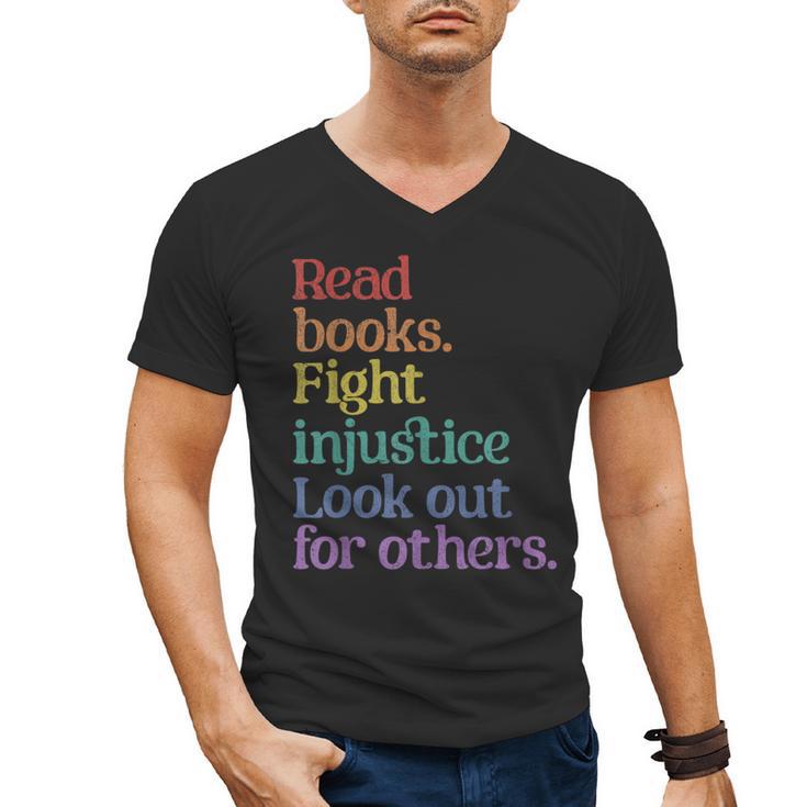 Stop Book Banning Pro Library Men's V-Neck T-Shirt