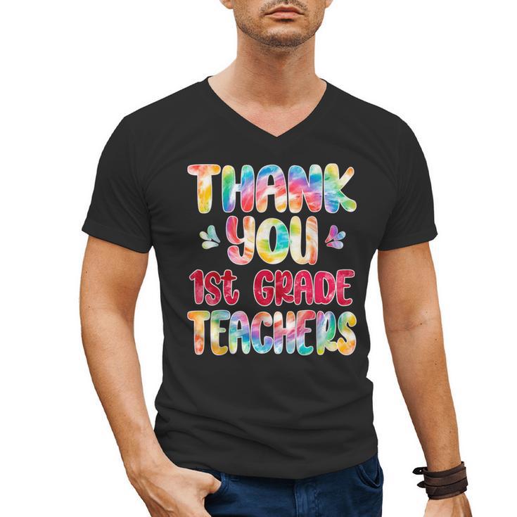 Thank You 1st Grade Teachers Graduation Last Day Of School Men's V-Neck T-Shirt