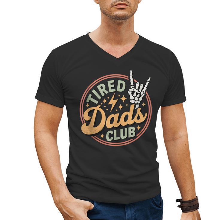 Tired Dads Club Men's V-Neck T-Shirt