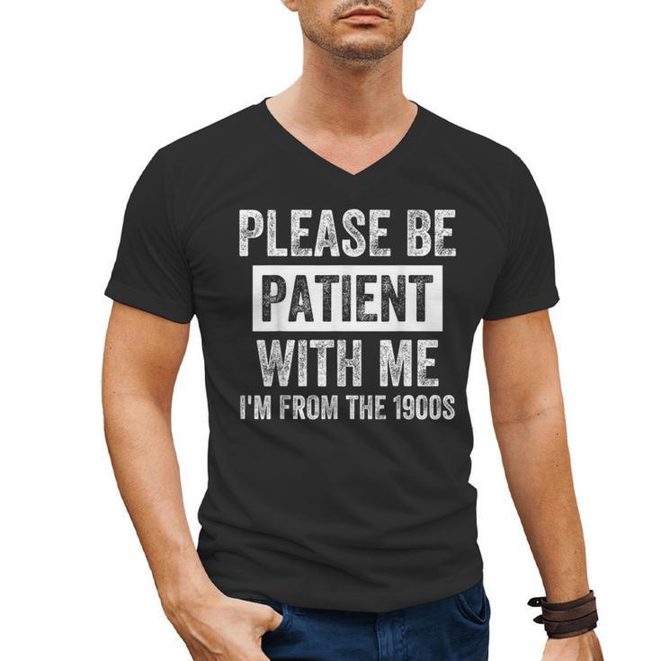 Vintage I'm From The 1900s Retro Men Women Men's V-Neck T-Shirt