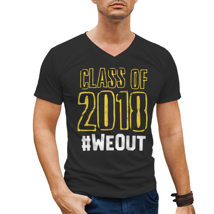 We Out WeOut Class Of 2018 Senior Graduation Men's V-Neck T-Shirt