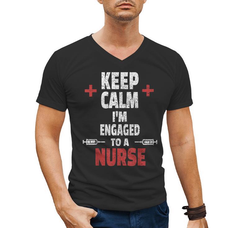 Xmas Nurse Graduation Keep Calm I'm Almost A Nurse Men's V-Neck T-Shirt