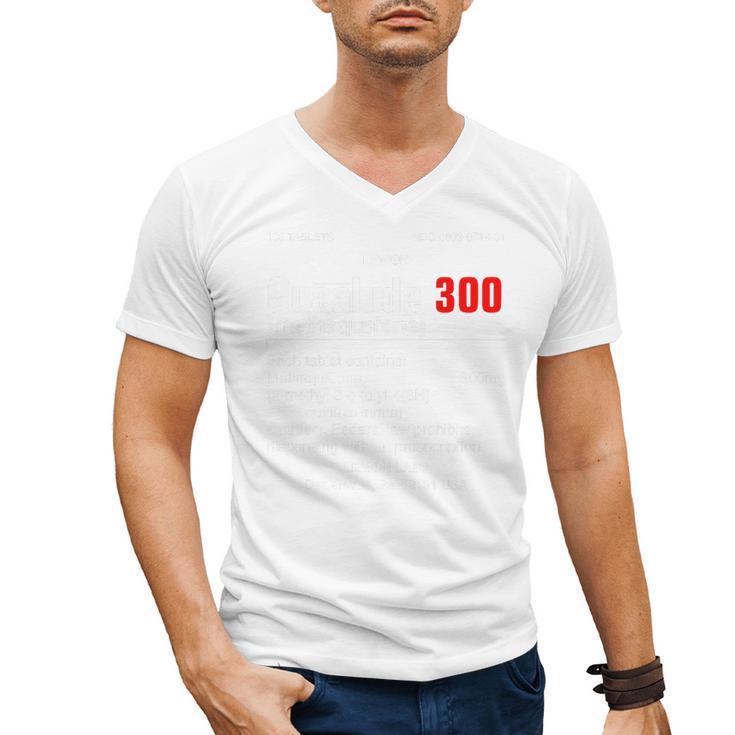 1970's Lemon Labs Quaalude 300 Label Reproduction Nostalgia Premium Tri-Blend Men's V-Neck T-Shirt