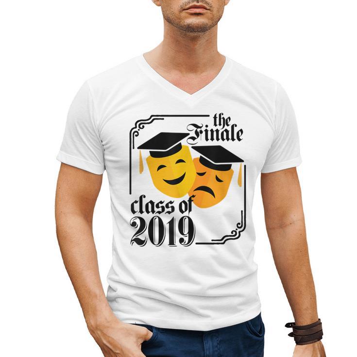 2020 Graduation Shirt Theater Drama Tshirt Senior Men's V-Neck T-Shirt