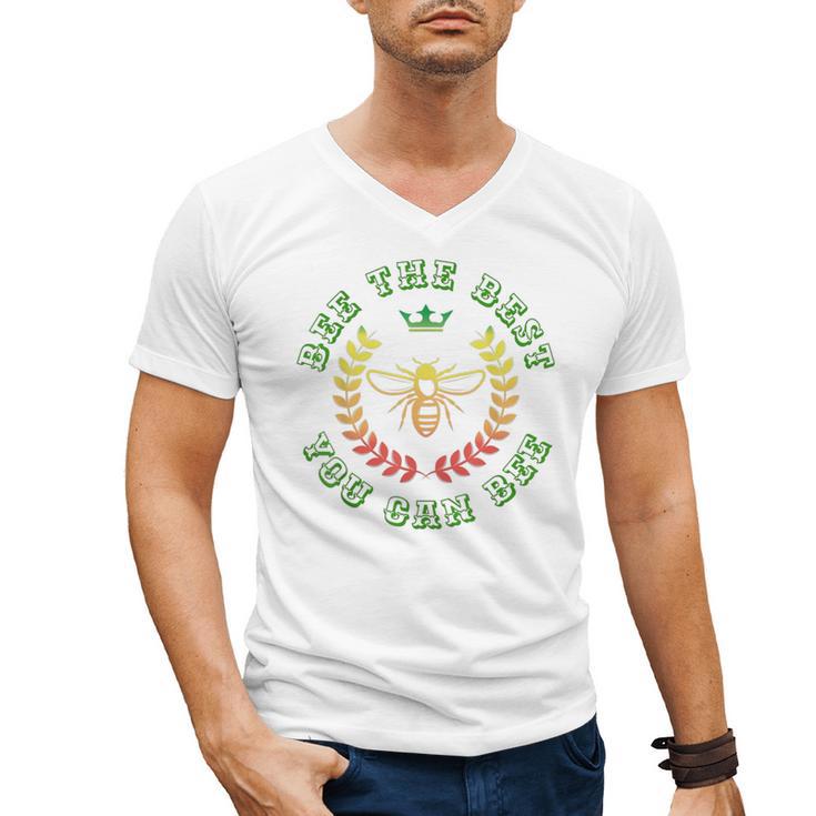 Bee The Best You Can Graduation Smart Kid Child Teen T-Shirt Men's V-Neck T-Shirt