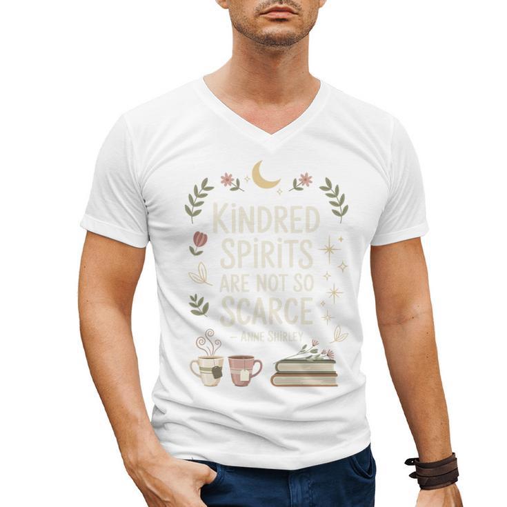 Book Lover Friend Quote Anne Premium Tri-Blend Men's V-Neck T-Shirt