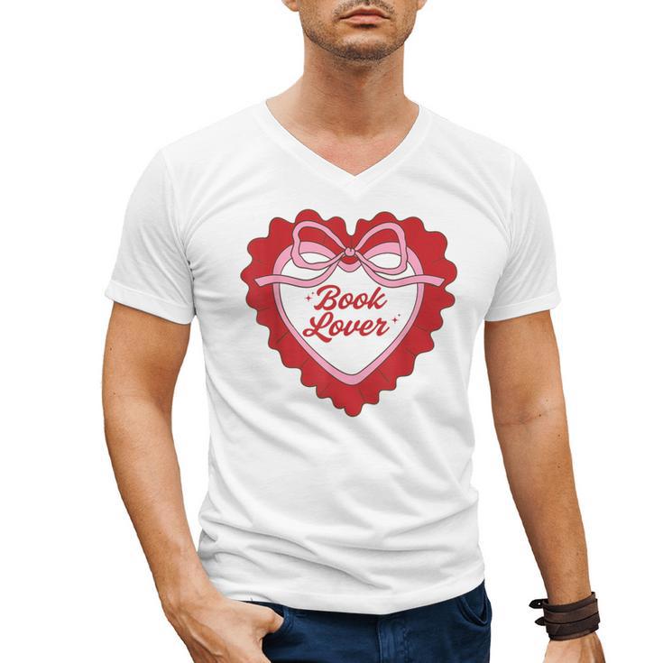 Book Lover Men's V-Neck T-Shirt