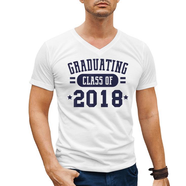 Class Of 2018 Shirts For Seniors Graduation Men's V-Neck T-Shirt