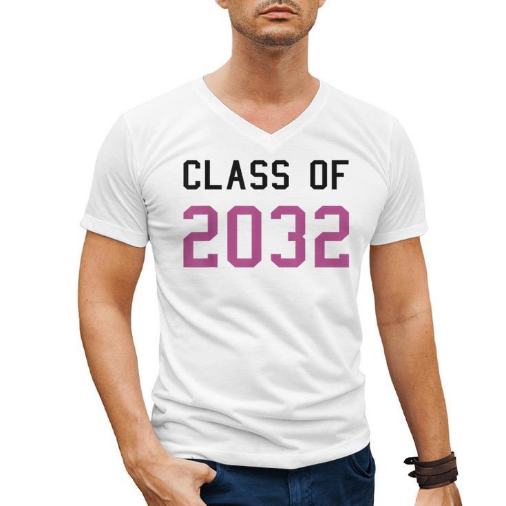 Class Of 2032 Graduation T-Shirts Men's V-Neck T-Shirt