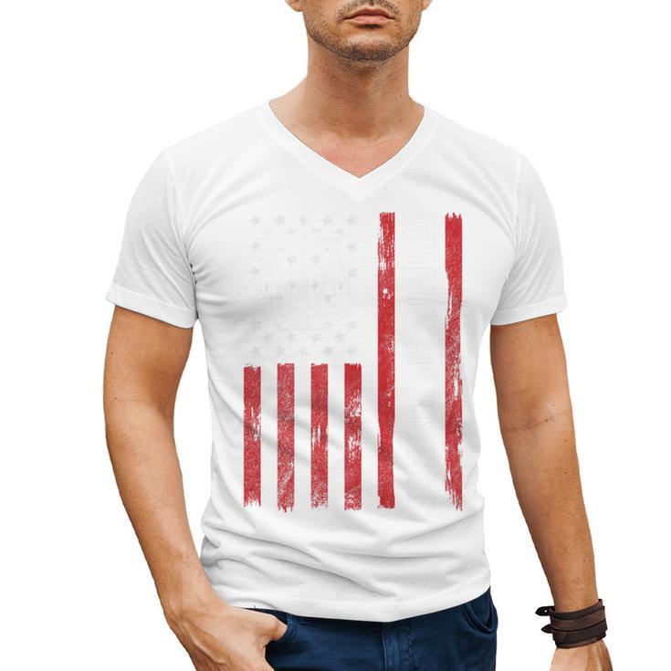 Criminal Justice Major College Student Graduate Graduation Premium Men's V-Neck T-Shirt