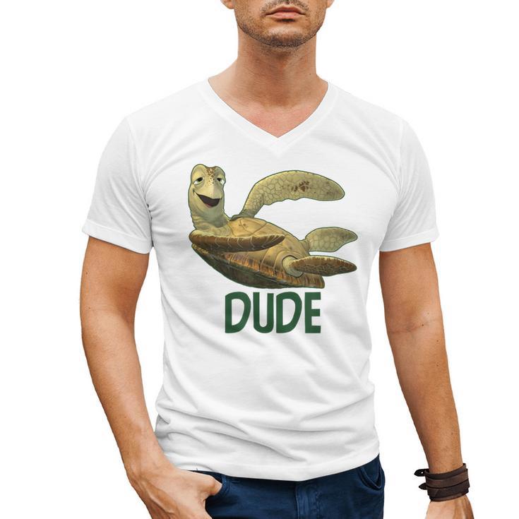 Disney Pixar Finding Nemo Father's Day Dude Cool Dad Poster Men's V-Neck T-Shirt