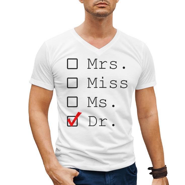 Doctor Graduation Men's V-Neck T-Shirt