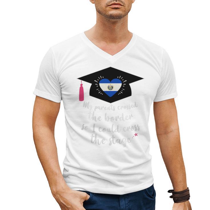 El Salvador Pride Graduation 2019 Tshirt Premium Tri-Blend Men's V-Neck T-Shirt