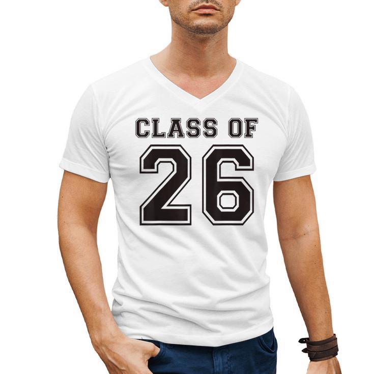 Freshman Class Of 2026 High School Senior Graduation Men's V-Neck T-Shirt