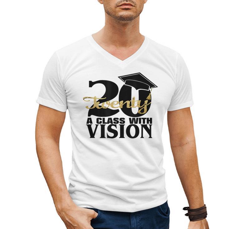 Graduation 2020 A Class With Vision Men's V-Neck T-Shirt