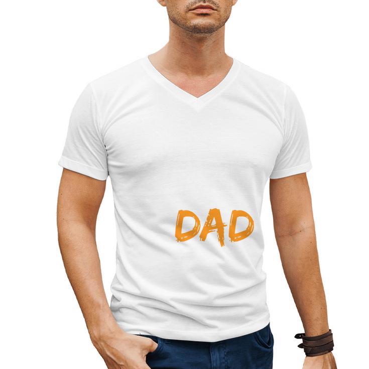 Gymnastics Dad For Gymnastic Father Parents Men's V-Neck T-Shirt