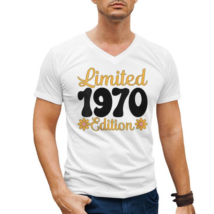 Limited 1970 Edition Retro Vintage 70s Nostalgia Men's V-Neck T-Shirt