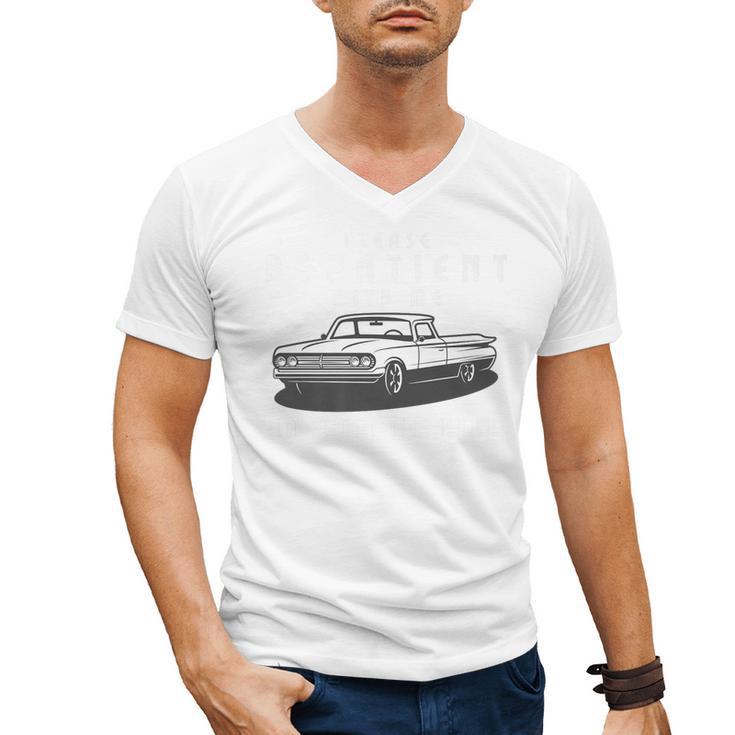Please Be Patient With Me I'm From The 1900s Old Car Premium Men's V-Neck T-Shirt