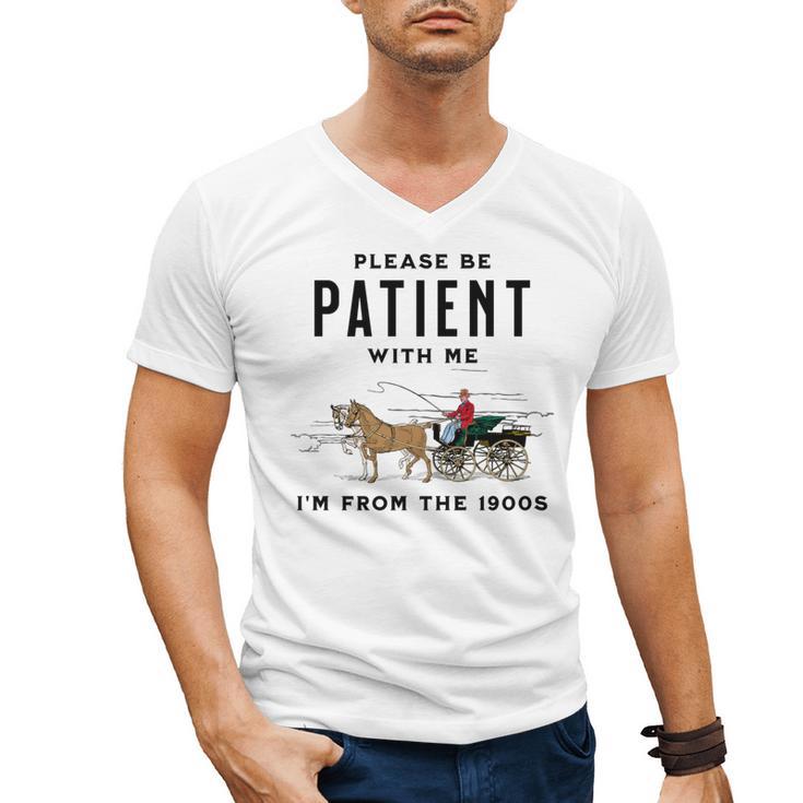 Please Be Patient I'm From The 1900s Vintage Men's V-Neck T-Shirt