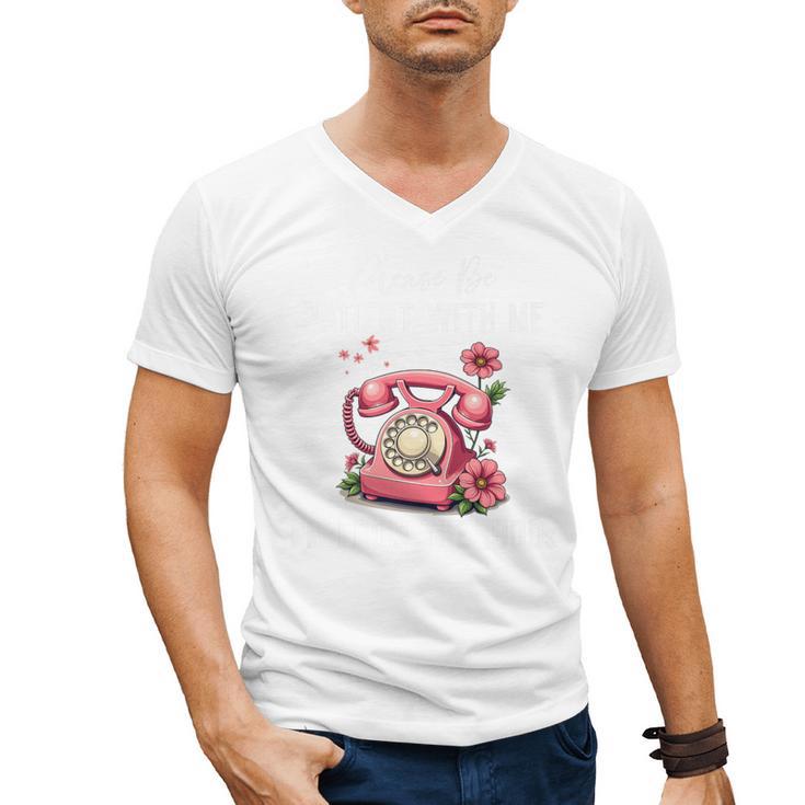 Please Be Patient With Me I'm From The 1900s Women Girl Premium Men's V-Neck T-Shirt