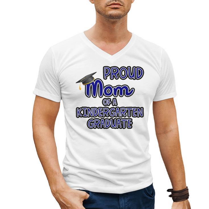 Proud Mom Of a Kindergarten Graduate Graduation TShirt Men's V-Neck T-Shirt