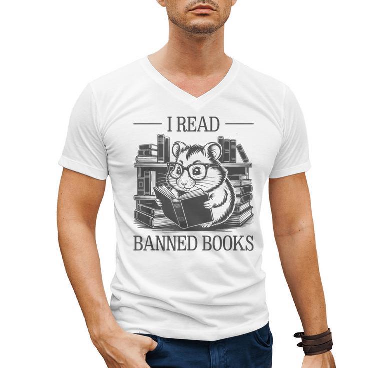 I Read Banned Books Men's V-Neck T-Shirt