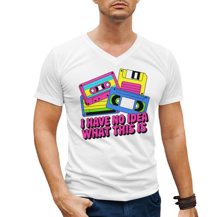 Retro Cassette Vintage 80s Nostalgia Men's V-Neck T-Shirt
