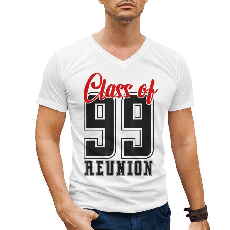 Reunion 1999 Matching Graduation High School Class Of 1999 Men's V-Neck T-Shirt