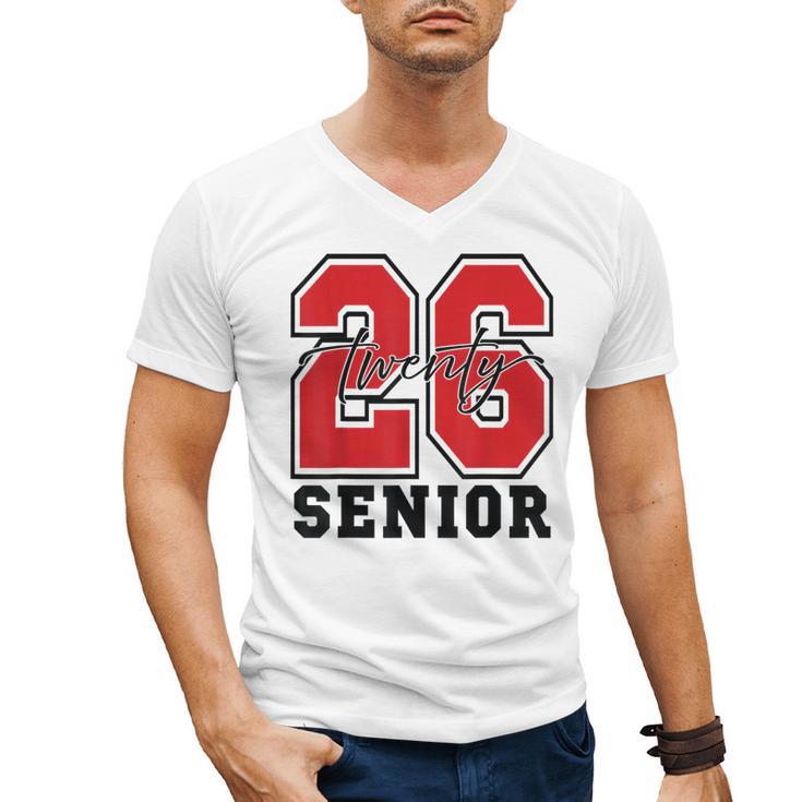 Senior 2026 Class Of 2026 School Graduation 2026 Merch Men's V-Neck T-Shirt