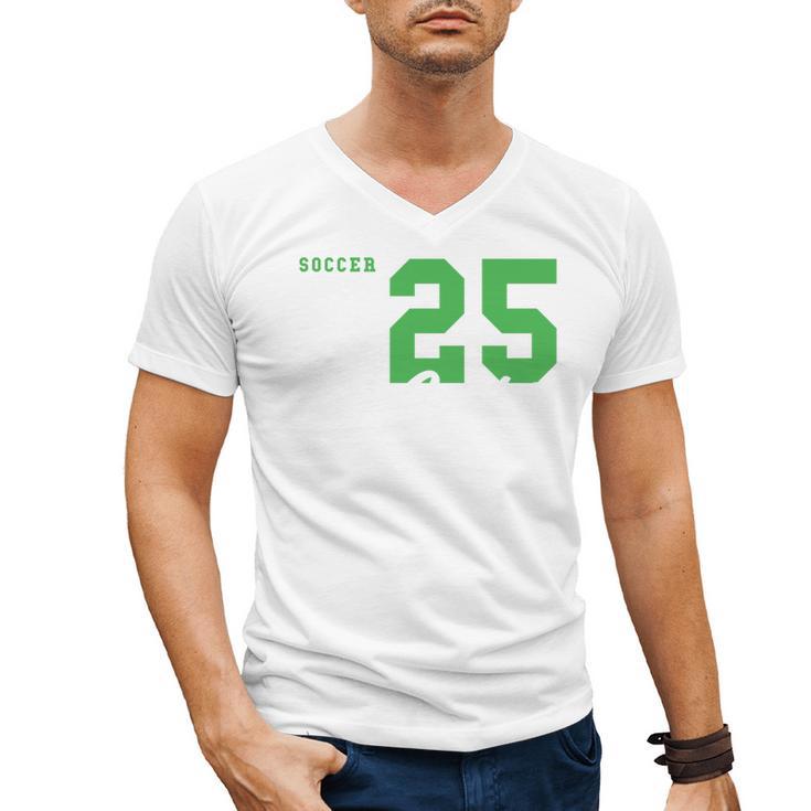 Soccer Senior Night Soccer Senior 2025 Graduation 44 Men's V-Neck T-Shirt