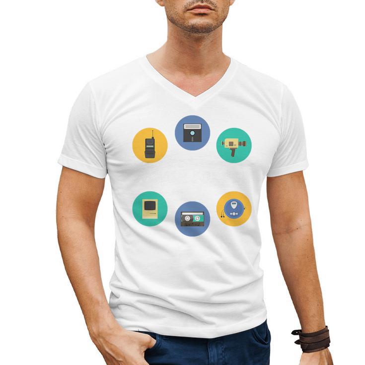 Throwback Thursday Never Forget Nostalgia 80's Retro Premium Tri-Blend T-Shirt Men's V-Neck T-Shirt