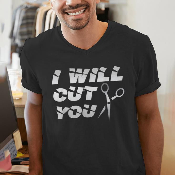 2018 Cosmetology Graduation Design Hair Stylists Men's V-Neck T-Shirt