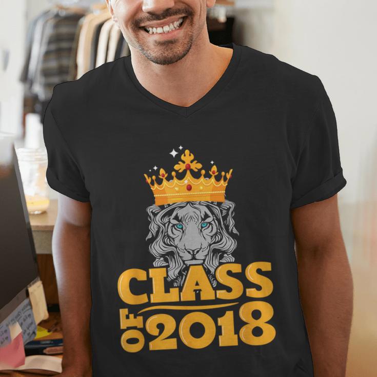 2018 Graduation Class Of 2018 KingShirt Men's V-Neck T-Shirt