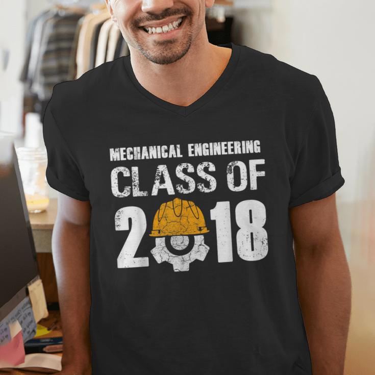 2018 Mechanical Engineering Graduation Shirt Mechanic Men's V-Neck T-Shirt