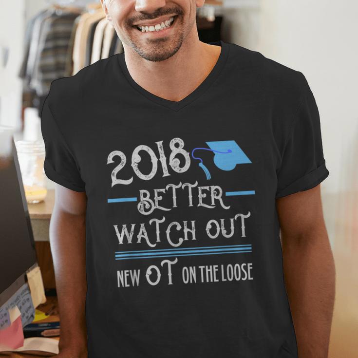 2018 Occupational Therapy Graduation Shirt For OT Men's V-Neck T-Shirt