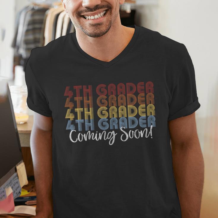 4th Grader Coming Soon 3rd Grade Graduation Men's V-Neck T-Shirt