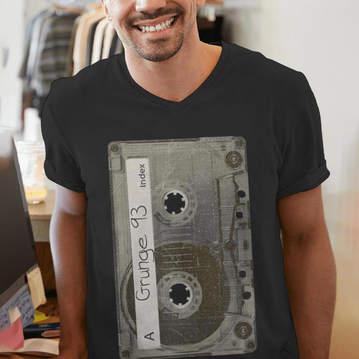 90s MUSIC NOSTALGIA GRAPHIC Men's V-Neck T-Shirt 90s MUSIC NOSTALGIA GRAPHIC Men's V-Neck T-Shirt