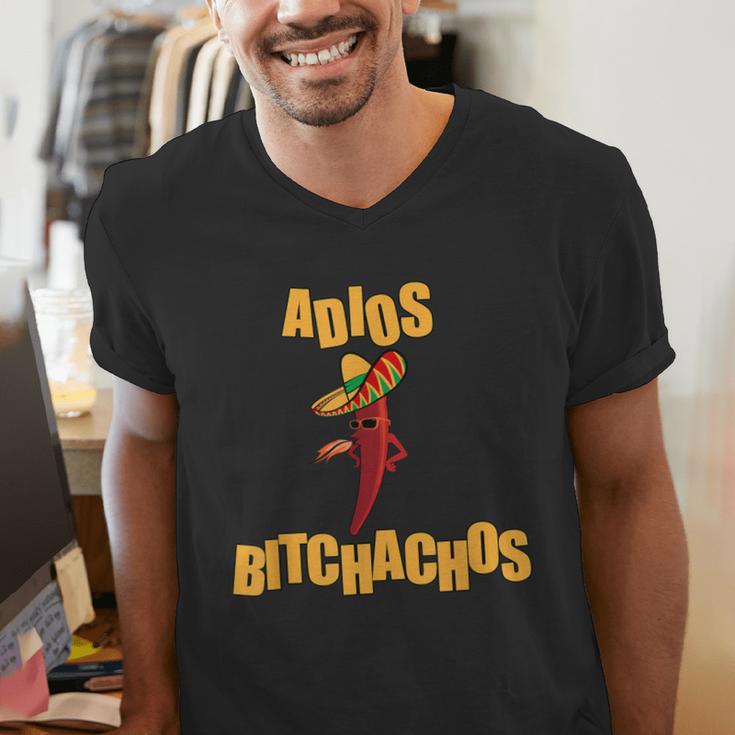 Adios Bitchachos Tee Cinco De Mayo Graduation Retirement Men's V-Neck T-Shirt